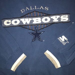 🏈⭐️Vintage STARTER Dallas Cowboys Crewneck🔥🔥
